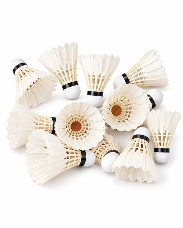 Brown Feather No.1 Badminton Shuttlecock