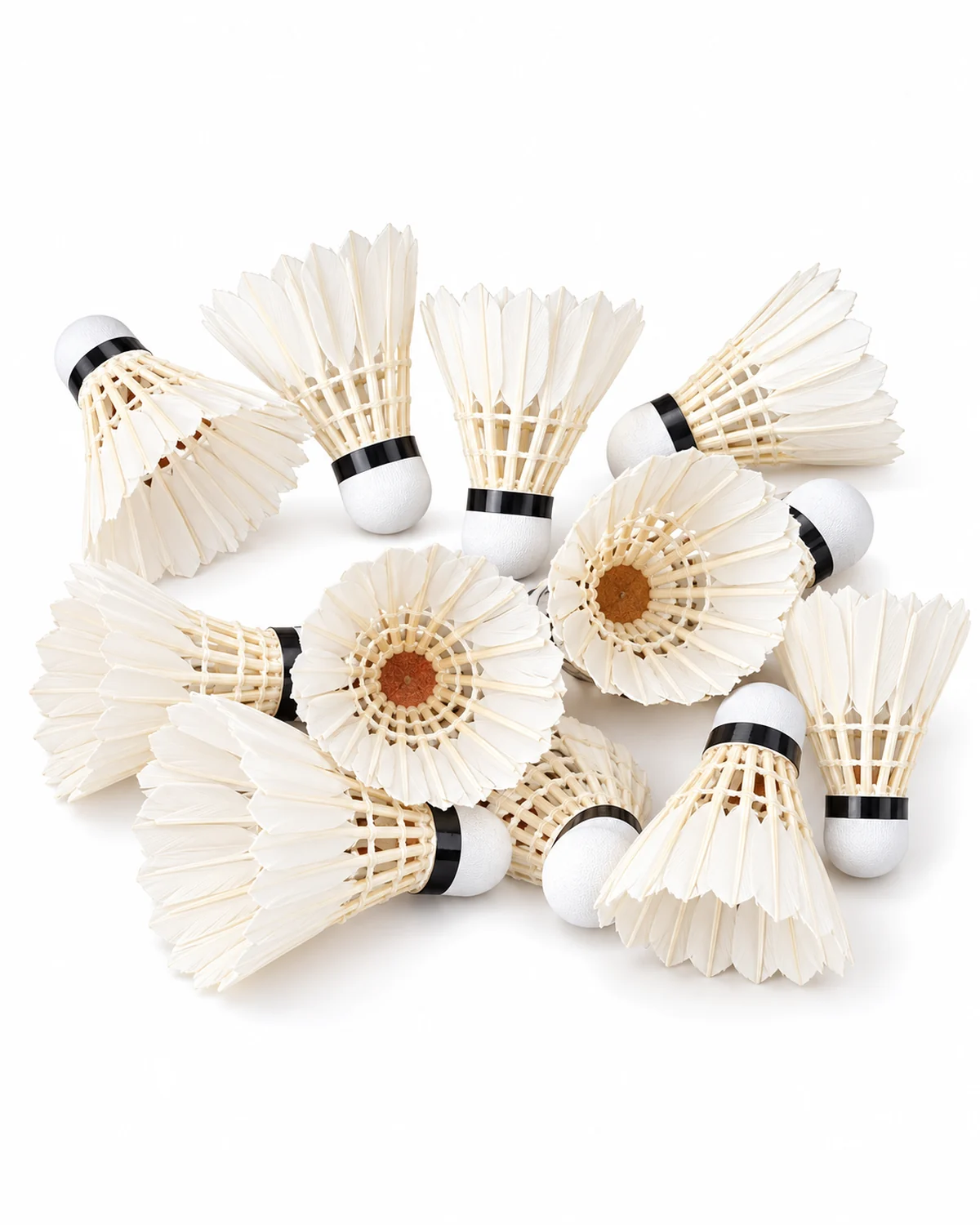 Brown Feather No.1 Badminton Shuttlecock